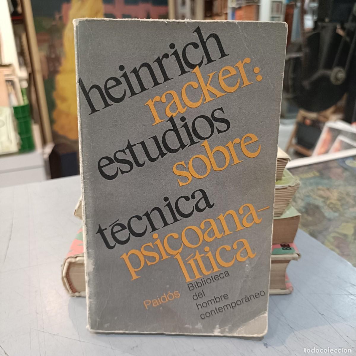 Libros de segunda mano: Estudios sobre T&eacute;cnica Psicoanal&iacute;tica - Heinrich Racker - Editorial Paid&oacute;s 1979
