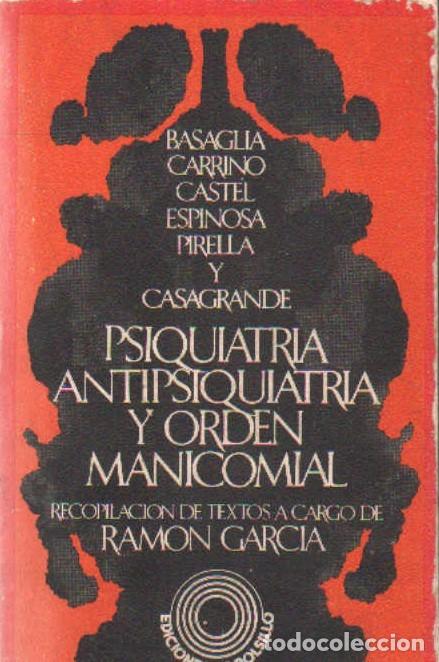 Libros de segunda mano: PSIQUIATRIA Y ORDEN MANICOMIAL. A-PSI-861