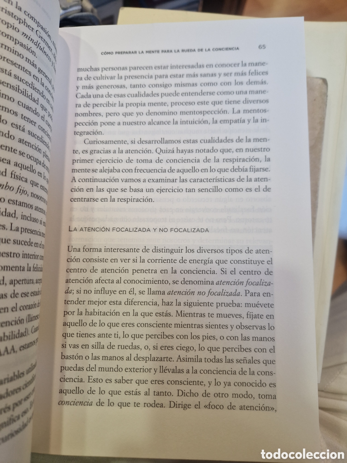 Libros de segunda mano: SIEGEL, Daniel J. Consciente: Ciencia y pr&aacute;ctica del mindfulness - Foto 2