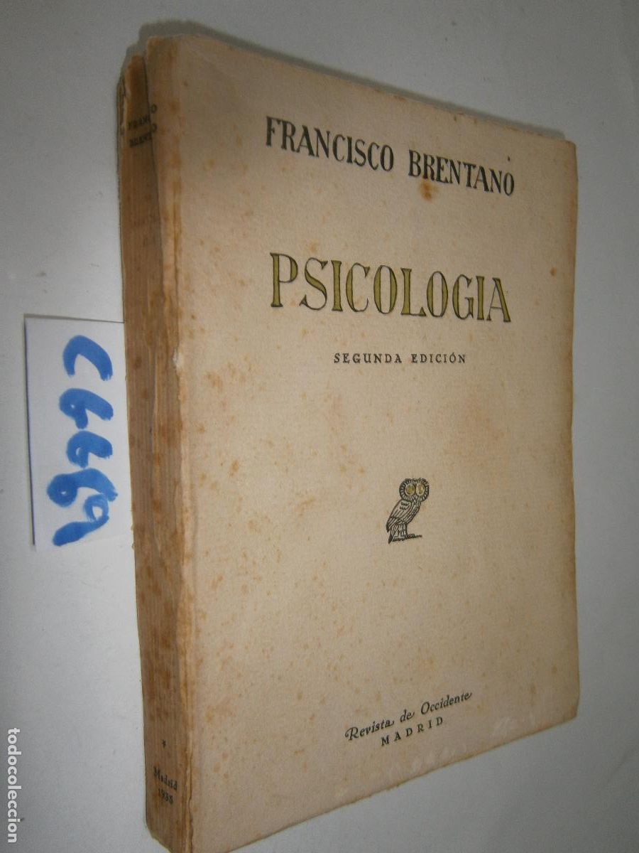 Livros em segunda m&atilde;o: PSICOLOGIA - FRANZ BRETANO
