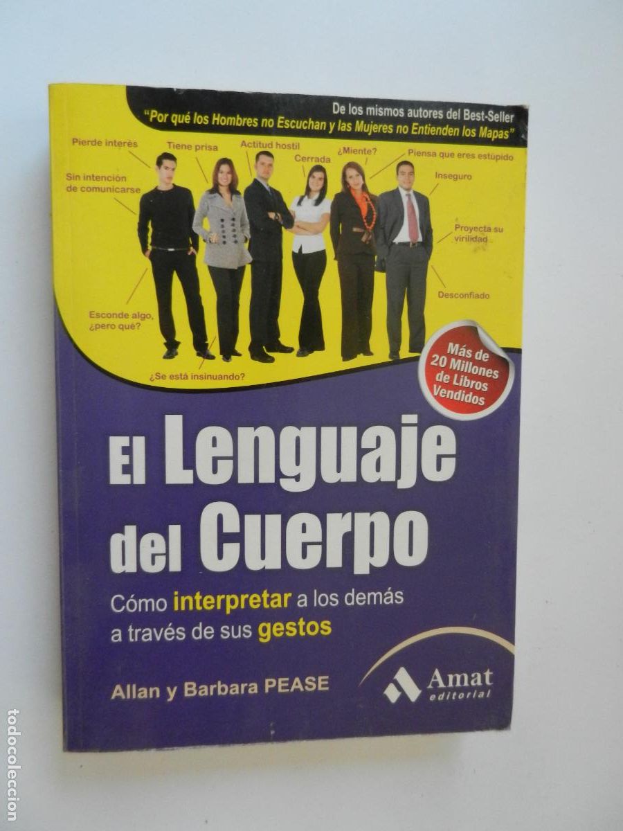 Livros em segunda m&atilde;o: EL LENGUAJE DEL CUERPO - ALLAN Y BARBARA PEASE - AMAT EDITORIAL 2006.