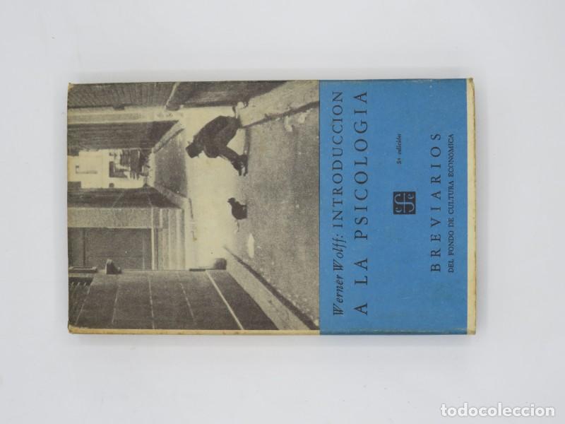 Libros de segunda mano: Introducci&oacute;n a la psicolog&iacute;a - Werner Wolff - Fondo de Cultura Econ&oacute;mica - Breviarios, 82