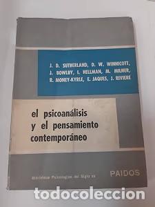 Livres d'occasion: El Psicoan&aacute;lisis Y El Pensamiento Contempor&aacute;neo - Varios Autores - Editorial Paid&oacute;s - 1962