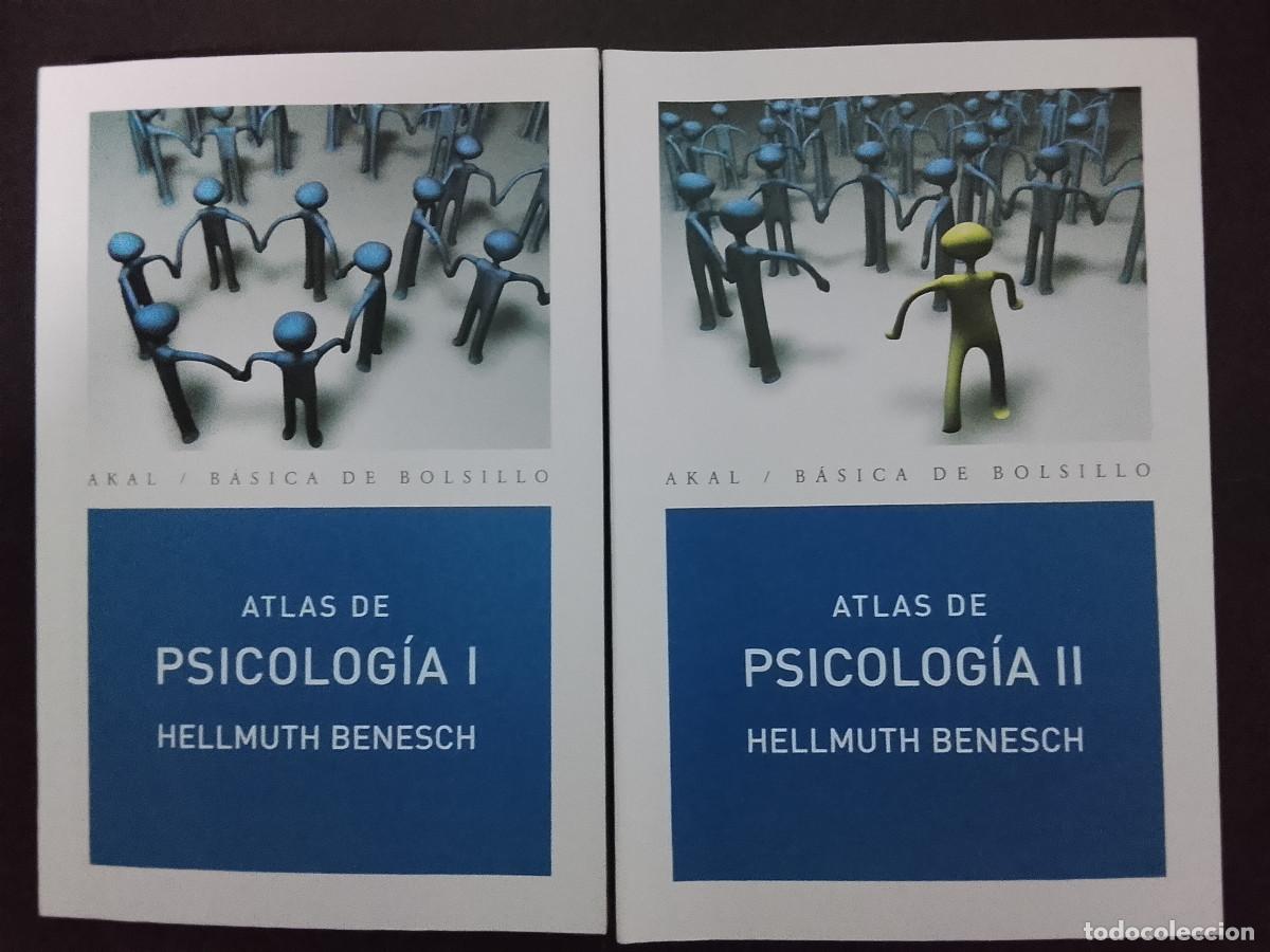 Libros de segunda mano: Hellmuth Benesch: Atlas de psicolog&iacute;a (2 tomos) (Ediciones Akal. 2009)