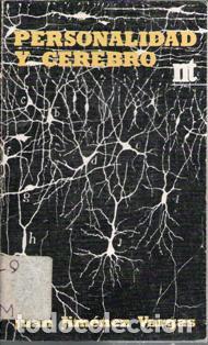 Libros de segunda mano: Personalidad y cerebro, Juan Jim&eacute;nez Vargas
