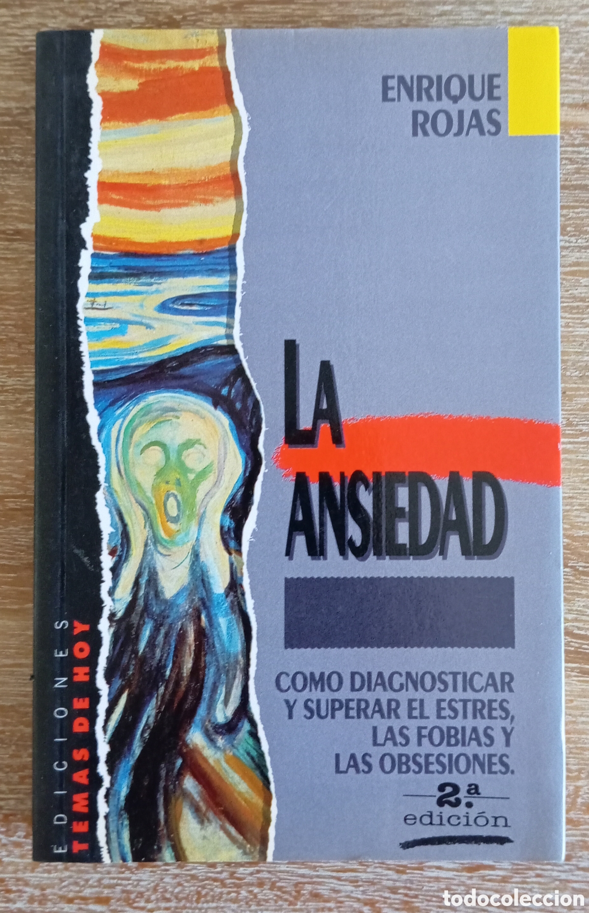Libros de segunda mano: LA ANSIEDAD - ENRIQUE ROJAS