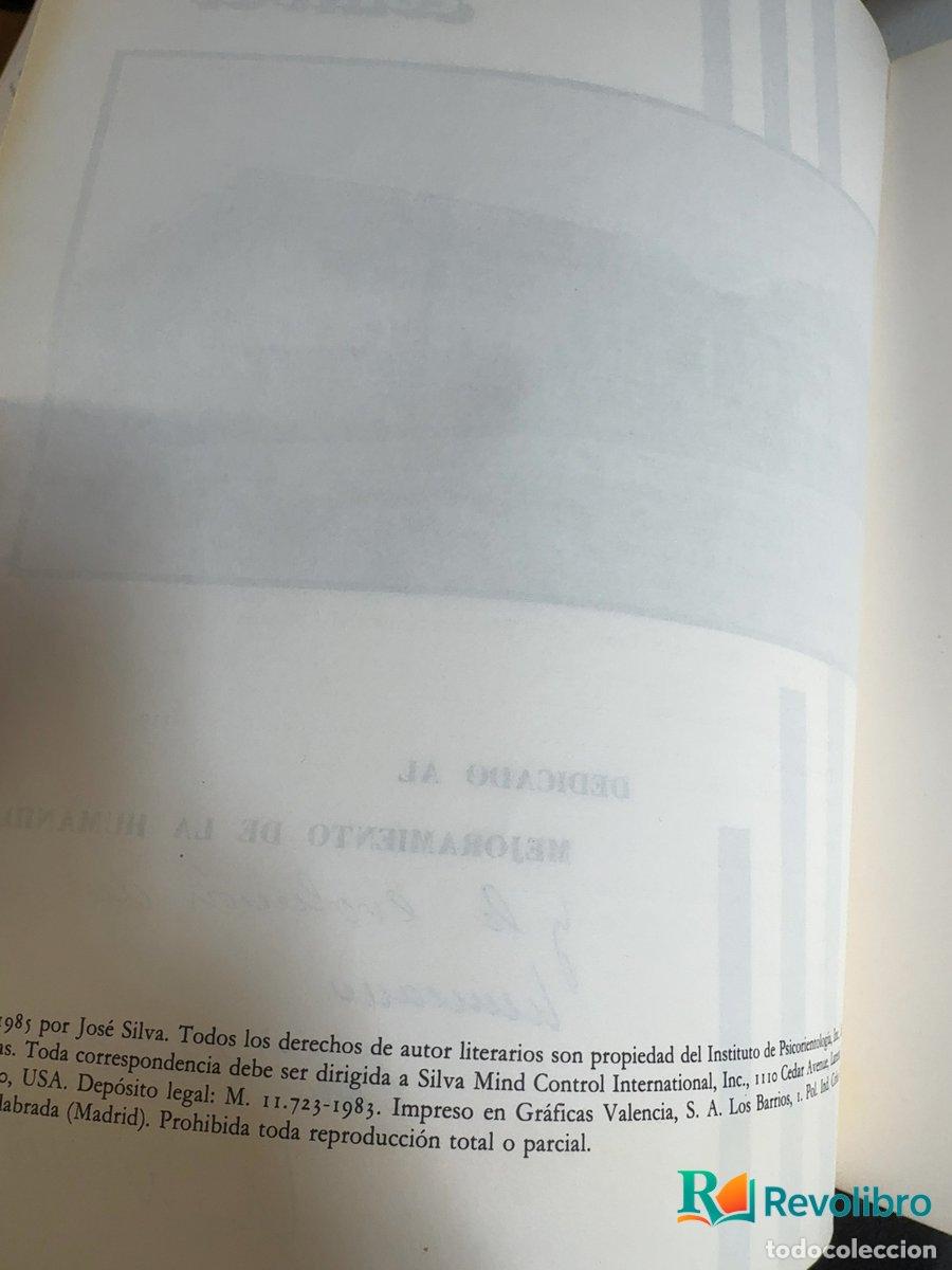 Libros de segunda mano: Control mental - 1&ordf; edici&oacute;n - Jos&eacute; Silva - Foto 4