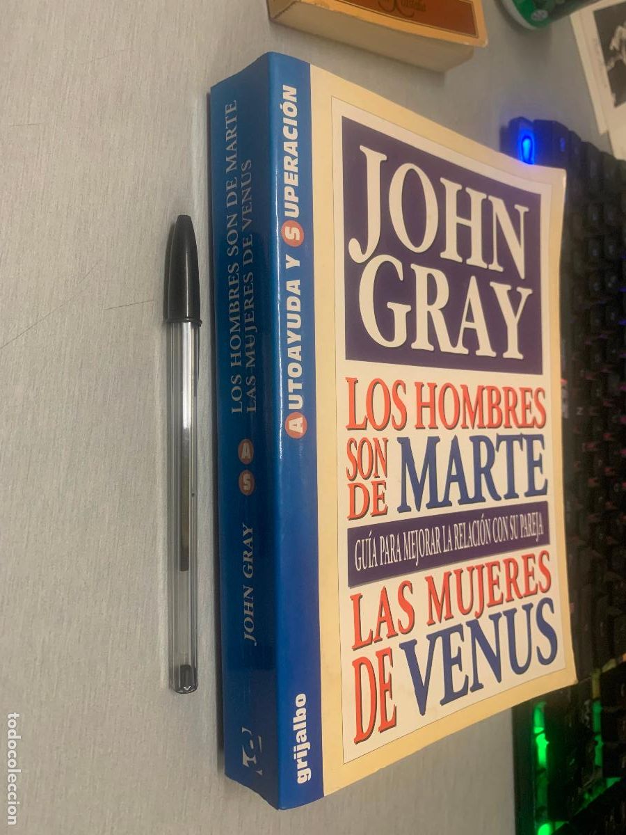 Libros de segunda mano: LOS HOMBRES SON DE MARTE, LAS MUJERES DE VENUS / JOHN GRAY / AUTOAYUDA - GRIJALBO 1993