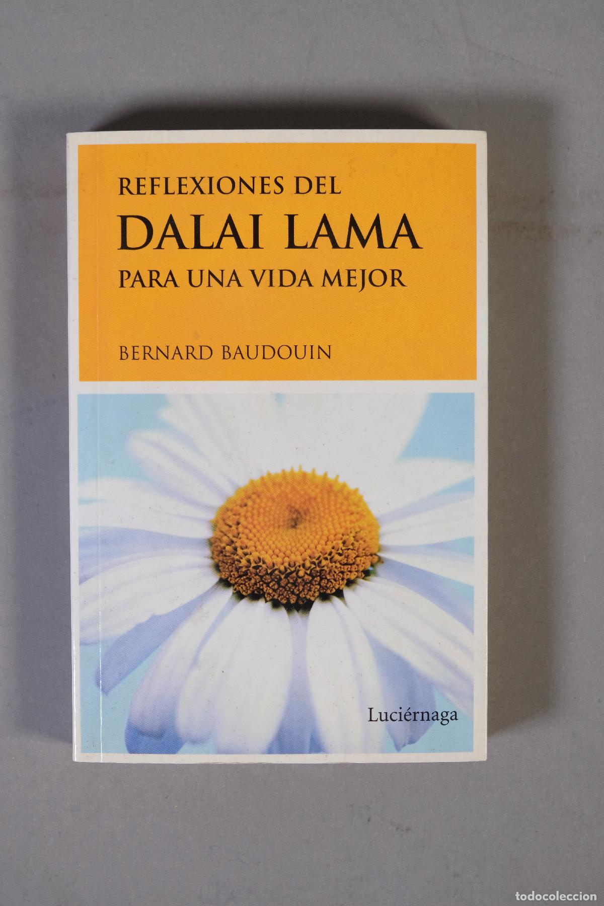 Libros de segunda mano: REFLEXIONES DE DALAI LAMA, para una vida mejor - Bernard Baudouin - Ediciones Luci&eacute;rnaga, 2003