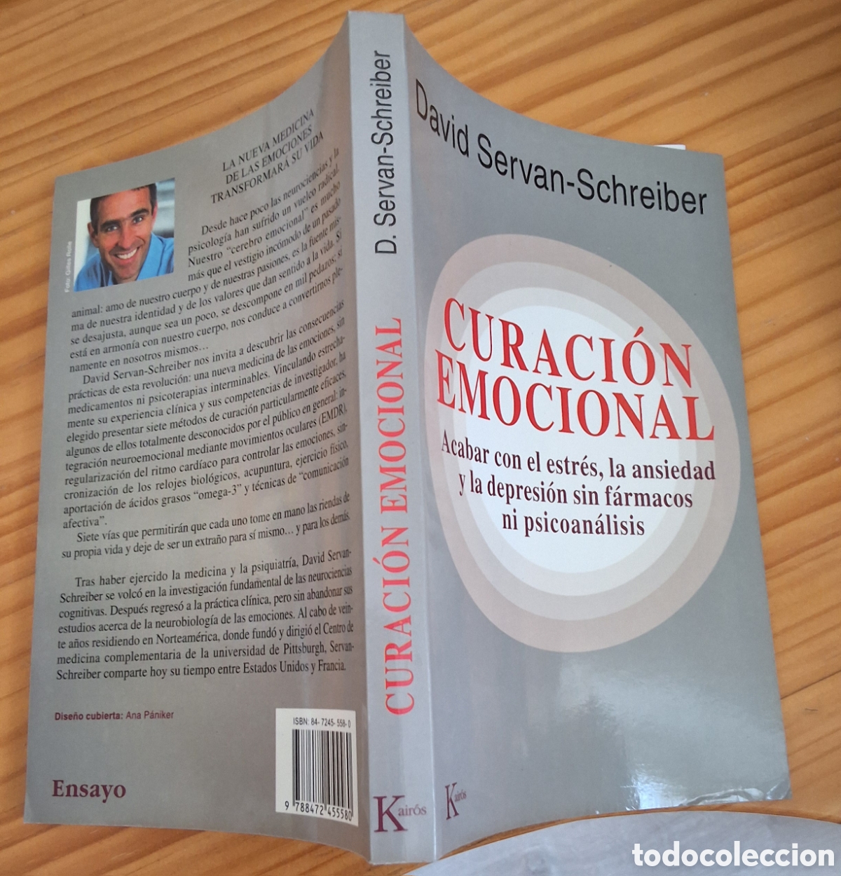 Libros de segunda mano: Curaci&oacute;n emocional libro de David Servan Schreiber a&ntilde;o 2003 edita Kairos