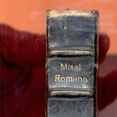 Libros de segunda mano: MISAL ROMANO -PASCUAL RAMBLA- 1943. 935 PÁGS.CON 3 MEDALLAS,UNA DE ELLAS DE PÍO XII Y AÑO SANTO 1950