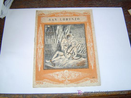 Libros de segunda mano: Vida breve de San Lorenzo. - Foto 1