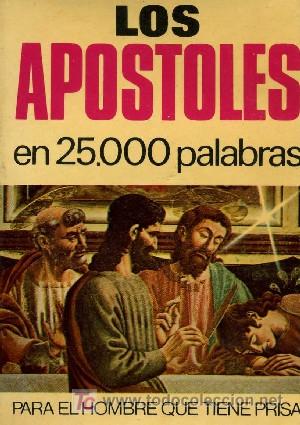 Libros de segunda mano: LOS APOSTOLES EN 25000 PALABRAS N&ordm; 61