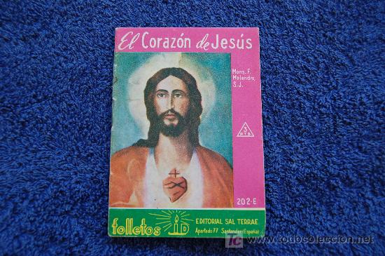 Libros de segunda mano: EL CORAZON DE JESUS - 1963 EDIT. SAL TERRAE - Foto 1