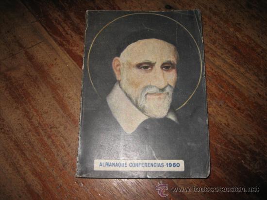 Libros de segunda mano: ALMANAQUE DE LAS CONFERENCIAS DE SAN VICENTE PAUL 1960