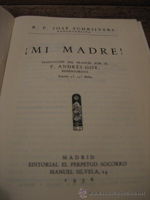 Libros de segunda mano: MI MADRE - Foto 2