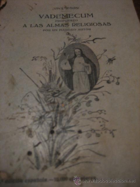 Livres d'occasion: VALDEMECUM A LAS ALMAS RELIJIOSAS