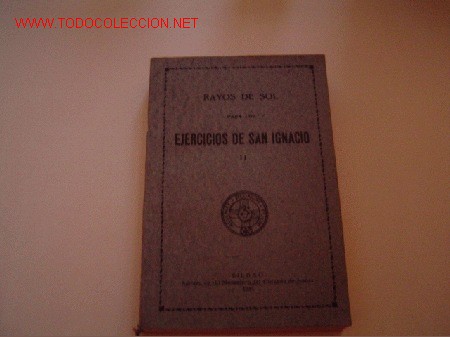 Libros de segunda mano: Libro Ejercicios de San Ignacio. - Foto 1