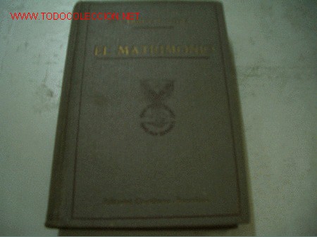Libros de segunda mano: EL MATRIMONIO - Foto 1
