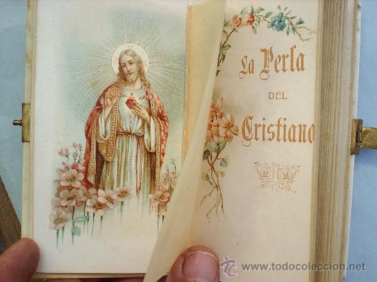 Libros de segunda mano: LIBRO DE COMUNION CON CIERRE - LA PERLA DEL CRISTIANO - Foto 3