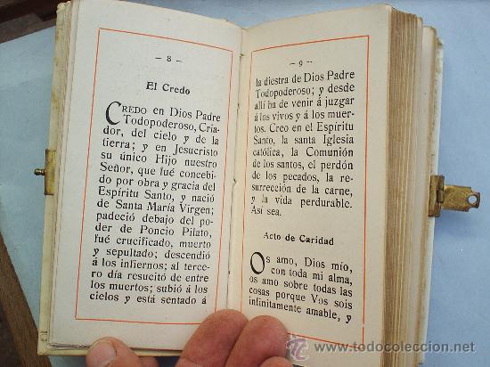 Libros de segunda mano: LIBRO DE COMUNION CON CIERRE - LA PERLA DEL CRISTIANO - Foto 4