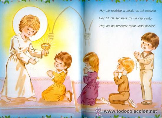 Libros de segunda mano: MI PRIMERA COMUNION - TAPAS NACARADAS. - Foto 2