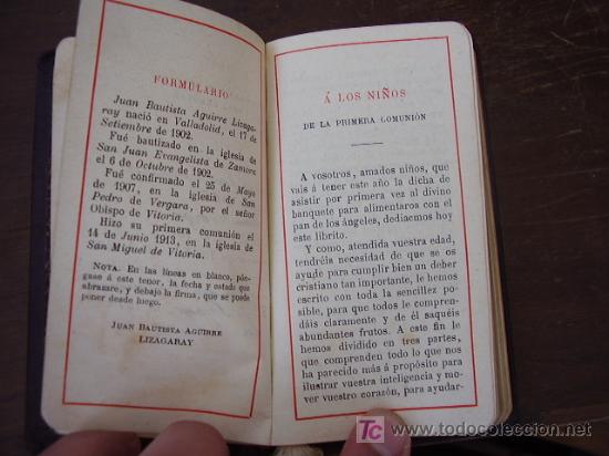 Libros de segunda mano: El Consejero de la Primera Comuni&oacute;n 1911 - Foto 6