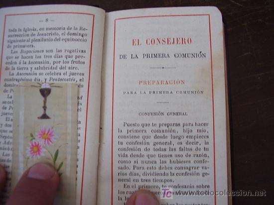 Libros de segunda mano: El Consejero de la Primera Comuni&oacute;n 1911 - Foto 7