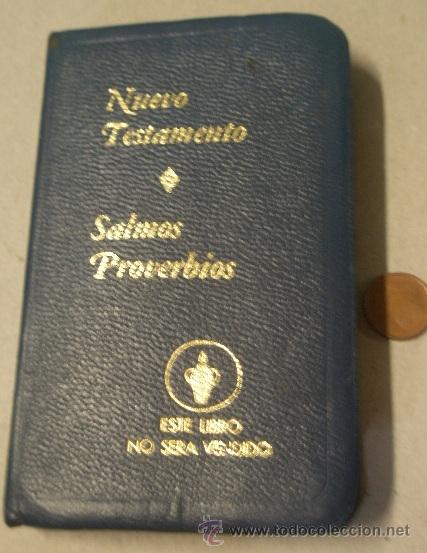 Libros de segunda mano: Nuevo testamento, 1983, mide 12 x 7, 5 cms - Foto 1