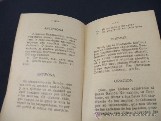 Libros de segunda mano: NOVENA DEL GLORIOSO SAN RAMON - Foto 2