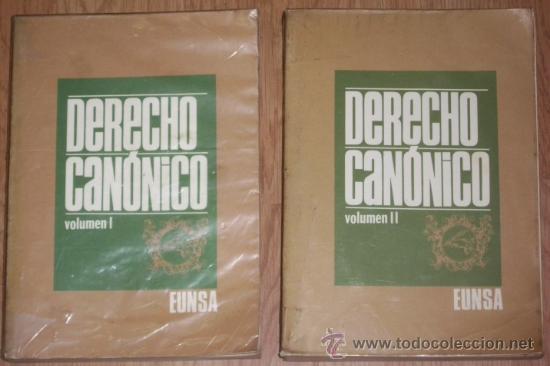 Libros de segunda mano: Derecho Can&oacute;nico 2T por varios autores de Eunsa en Pamplona 1974