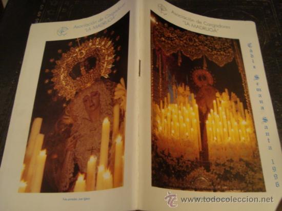 Libros de segunda mano: asociacion de cargadores la madruga, semana santa cadiz 1996