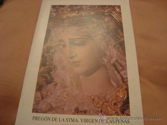 Libros de segunda mano: pregon semana santa cadiz, santisima virgen de las penas, 1992