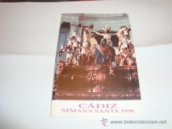 Libros de segunda mano: cadiz , semana santa 1996 , itinerarios