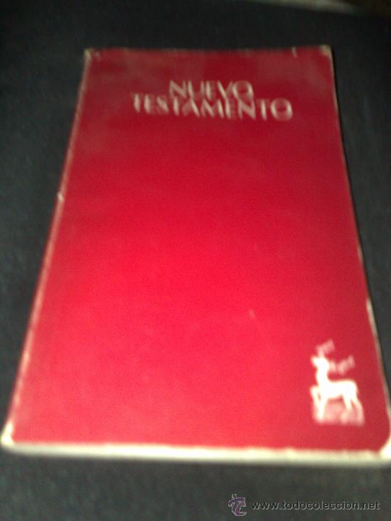 Libros de segunda mano: NUEVO TESTAMENTO. EDITORIAL ECLESIASTICA 1981 400 PAGINAS - Foto 1