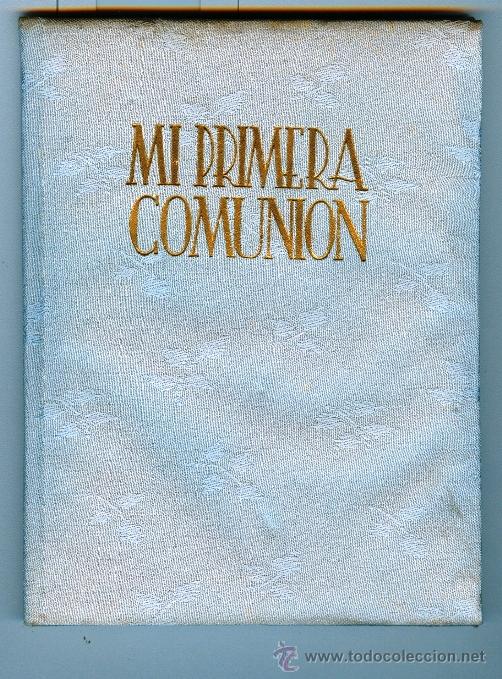 Libros de segunda mano: MINI-ALBUM DE PRIMERA COMUNION - A&Ntilde;O 1952 -