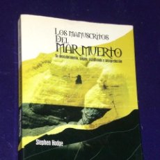Libros de segunda mano: LOS MANUSCRITOS DEL MAR MUERTO. SU DESCUBRIMIENTO, ORIGEN, SIGNIFICADO E INTERPRETACIÓN. . Lote 25995236