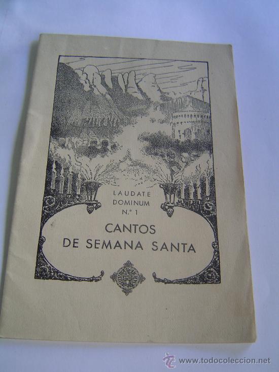Libros de segunda mano: Cantos de Semana Santa
