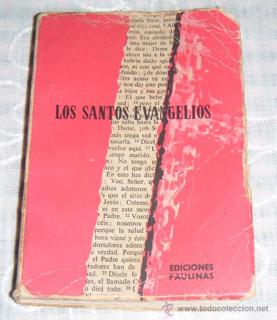 Libros de segunda mano: los santos evangelios ediciones paulina - Foto 1