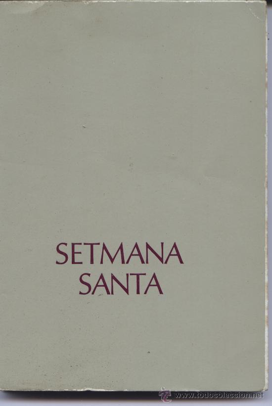Libros de segunda mano: Setmana Santa - Foto 1