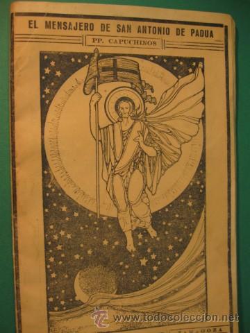 Libros de segunda mano: REVISTA MENSUAL EL MENSAJERO DE SAN ANTONIO DE PADUA, PP. CAPUCHINOS, ABRIL 1951 ZARAGOZA.