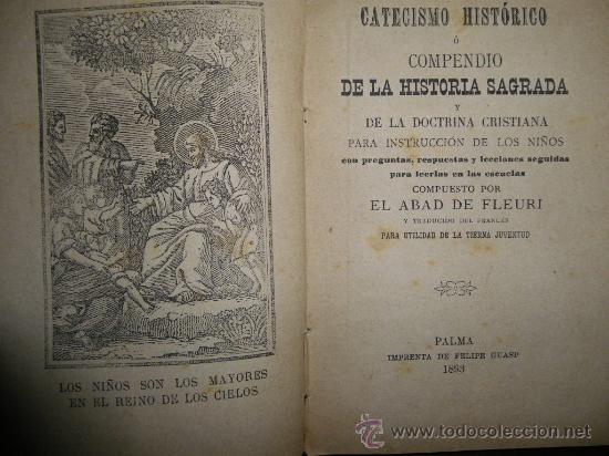 Libros de segunda mano: Catecismo del Abad de Fleuri (1893) - Foto 4
