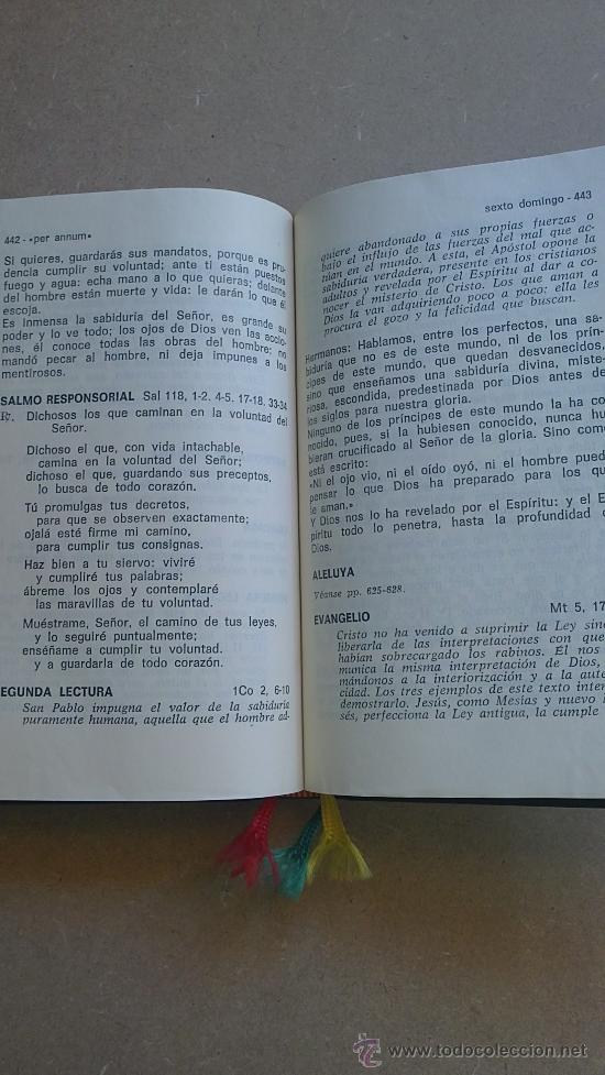 Libros de segunda mano: MISAL DE LA ASAMBLEA CRISTIANA. - Foto 2