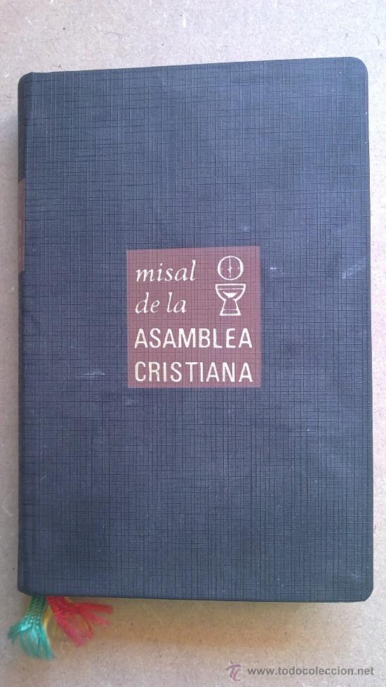 Libros de segunda mano: MISAL DE LA ASAMBLEA CRISTIANA. - Foto 1