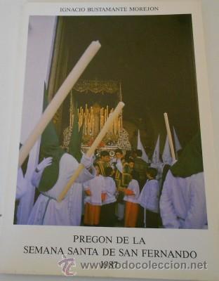 Libros de segunda mano: PREG&Oacute;N DE LA SEMANA SANTA DE SAN FERNANDO (C&Aacute;DIZ) DE 1987