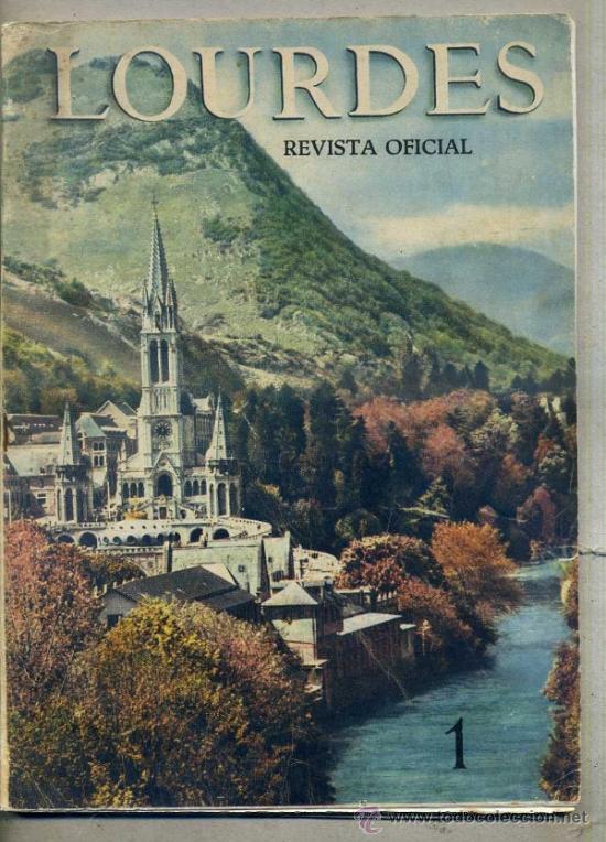 Libros de segunda mano: LOURDES, REVISTA OFICIAL DEL CENTENARIO (1958)