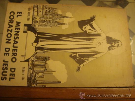Libros de segunda mano: EL  MENSAJERO DEL CORAZON DE JESUS, MIRAR EN TIENDA A&Ntilde;OS 30 40 50 60