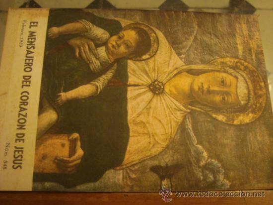 Libros de segunda mano: EL  MENSAJERO DEL CORAZON DE JESUS, MIRAR EN TIENDA A&Ntilde;OS 30 40 50 60