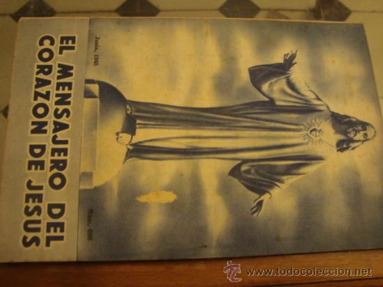 Libros de segunda mano: EL  MENSAJERO DEL CORAZON DE JESUS, MIRAR EN TIENDA A&Ntilde;OS 30 40 50 60