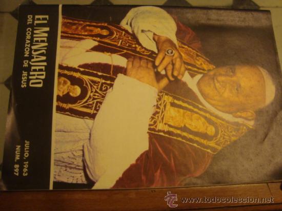 Libros de segunda mano: EL  MENSAJERO DEL CORAZON DE JESUS, MIRAR EN TIENDA A&Ntilde;OS 30 40 50 60